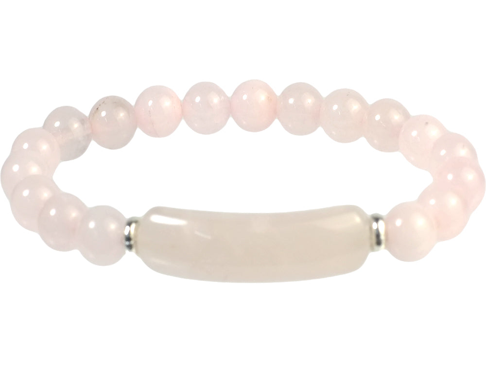Girly Pink Beaded Bracelet , Fits small wrist