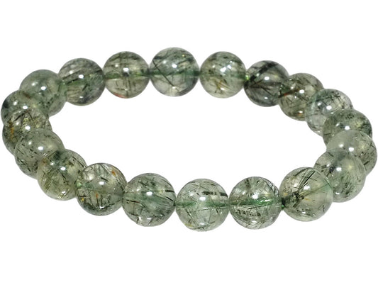 Natural Premium Green ghost crystal Bracelet Crystal Bracelets Gift, Spiritual Healing