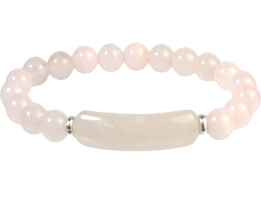 Girly Pink Beaded Bracelet , Fits small wrist