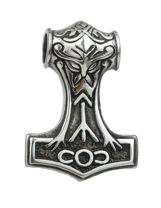 Thor's Hammer Viking Pendant – Mjölnir Amulet for Strength & Protection